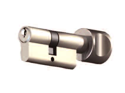 locks (Satin ) One (1) cylinder, three (3) nickel-plated steel keys, and one (1) fixing screw Yale ER, Schlage C Options
