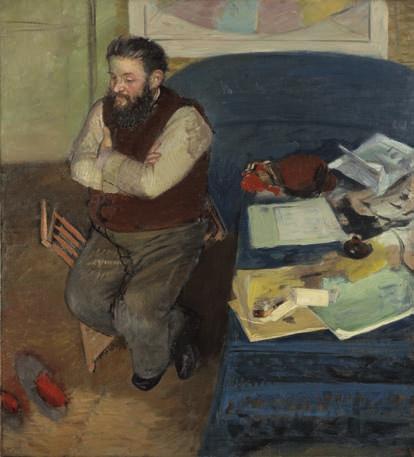 Photograph 2014 Museum of Fine Arts, Boston 102 Hilaire-Germain-Edgar Degas, Diego Martelli