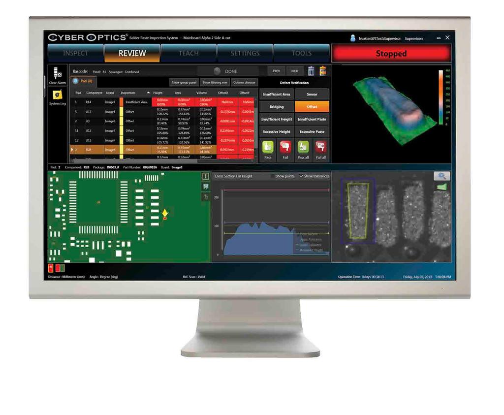 Award-winning Intuitive Software Intuitive Design, Exceptional Usability CyberOptics software delivers world-class user experience with its intuitive interface, completely changing the way users