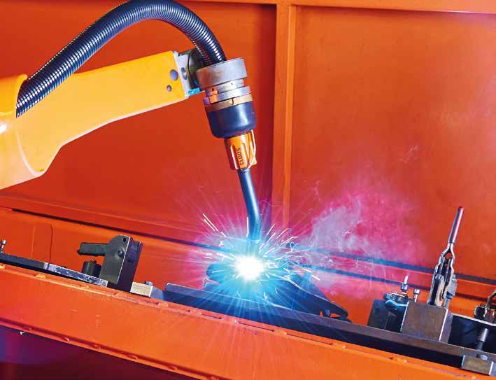 MIG/MAG Robot welding torch Original Cloos robot torches are the result of years of development and experience in the field of automated MIG/MAG welding.