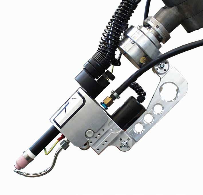 TIG Robot welding torch: TIG Robot torches by CLOOS stand for easy handling during production and for very good