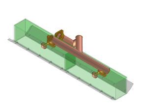 The outer conductor of the coaxial line is terminated at the waveguide wall while the inner conductor simply extends into the cavity parallel to the guide s electric field lines and forms a probe
