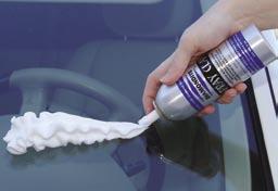 wipe away. Use Diamondite Glass and Surface Cleaner to prep the glass for Spray Clay and then following Spray Clay to remove any remaining residue.
