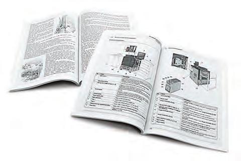 In addition, addition of creaser of up to 4 lines is also possible. Responsive to a maximum 600 pages Perfect binder PB-503 Perfectly binds up to 300 sheets (600 pages) or up to 30 mm thick.