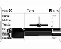 24 Introducere Setarea distribuţiei faţă - spate a volumului sonor Setarea distribuţiei stânga - dreapta a volumului sonor Optimizarea tonalităţii