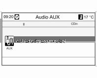 54 Intrarea AUX O sursă audio conectată la intrarea AUX poate fi utilizată numai