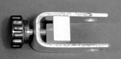 Place the U-shaped metal piece into the stylus fastener as shown in Fig 1.