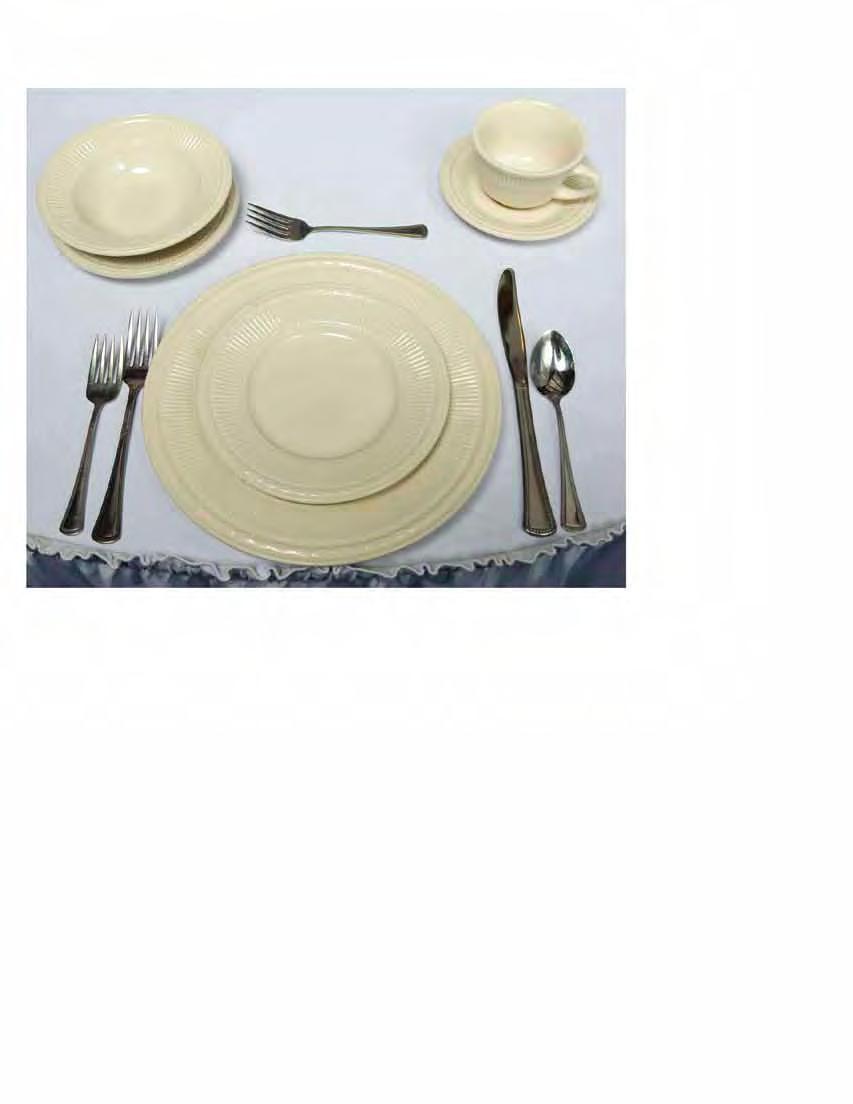 Bone China Complete Formal Table Setting Package $ $5.