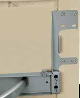 *We recommended mounting both tiers to door on full height applications.