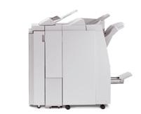 Advanced Finisher This finishing option offers 50-sheet, multi-position stapling and hole punching 2, 3 or 4 holes plus stacking of up to 3,000 sheets. Features a 500-sheet top tray.