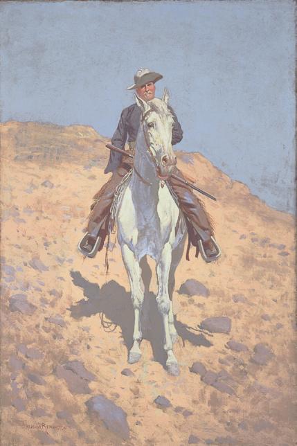 Self Portrait on a Horse, by Frederic
