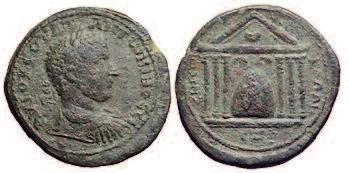 The eagle, which was associated with the stone of Emesa, as seen on the coin in Figure 6, was also the symbol of Jupiter.