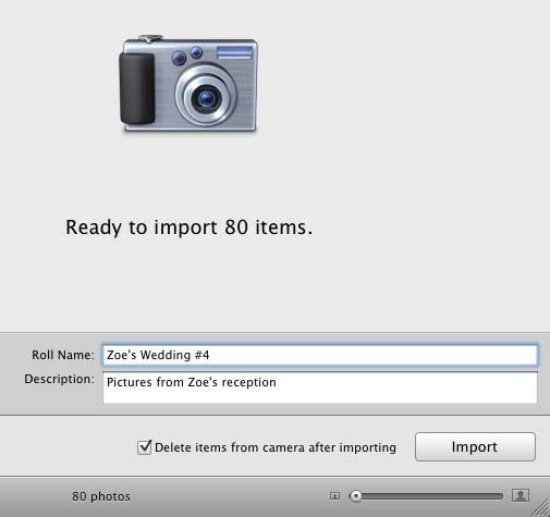 If nothing happens when you connect your camera, check your camera to see if it's turned on and set to the correct mode for importing photos.