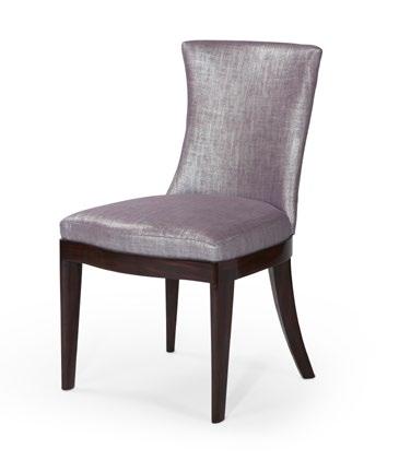 Mahogany 48 x 48 x 171/2 in (122 x 122 x 44 cm) Upholstered in 58-250 Fabric JD5168 Fairfield Chaise Chaise