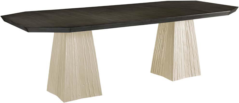 Table Top and (2) 8644-10 Lark Pedestal Bases 8643-10 Lark 42 Dining Table Top (Only) w42