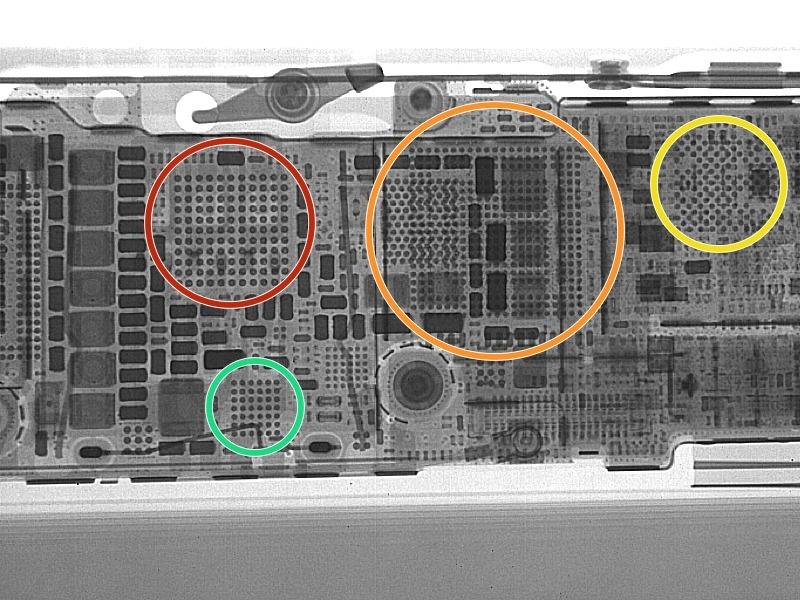 Step 3 Here's some of the powertrain in the iphone 5S: Apple 338S120L.