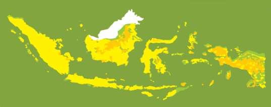 km Indonesia populated areas covered by 2G Signal : 43.714 sq.