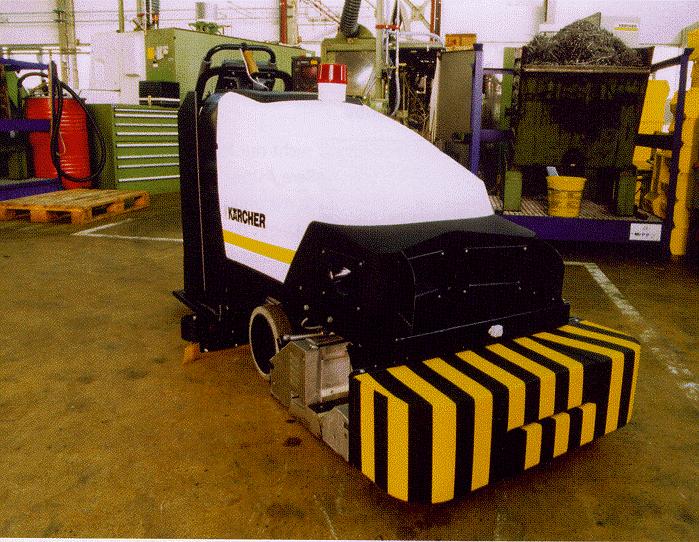 BR700 Cleaning Robot BR 700 cleaning robot developed and sold by Kärcher Inc., Germany.