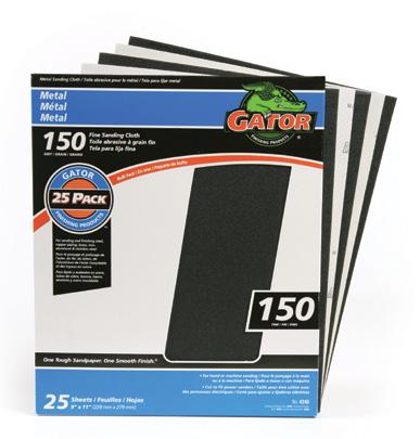 9 x 11 Premium Sandpaper These premium sanding sheets will definitely not disappoint. Manufactured with high performance grain, super flexible latex backing and an anti-clog coating to reduce buildup.