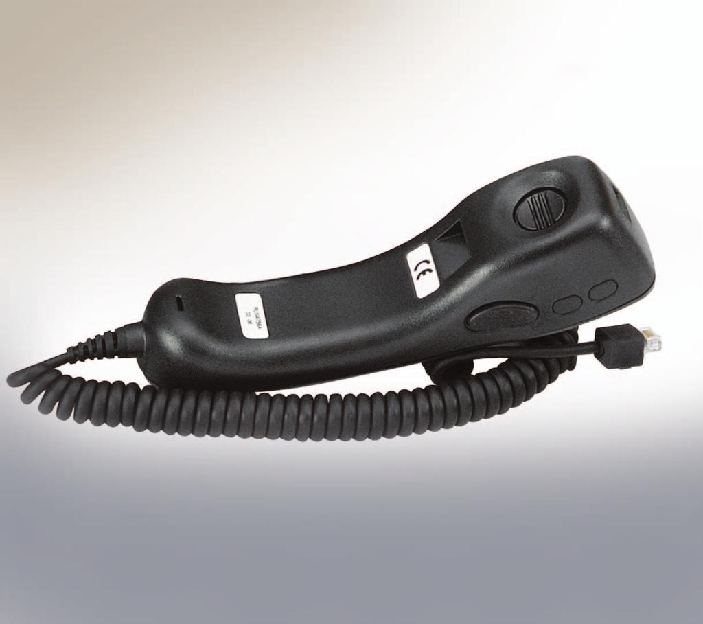 wearing gloves. AARMN4038 Heavy-Duty Microphone AARMN4038 Heavy-Duty Microphone TELEPHONE-STYLE HANDSET Ideal for users wanting to conduct private conversations. Ergonomically-designed, easy to hold.