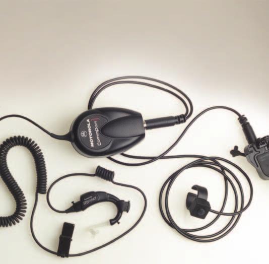 TEMPLE TRANSDUCER These headsets utilize temple receivers that convert audio into sound vibration and transmit it to the inner ear.