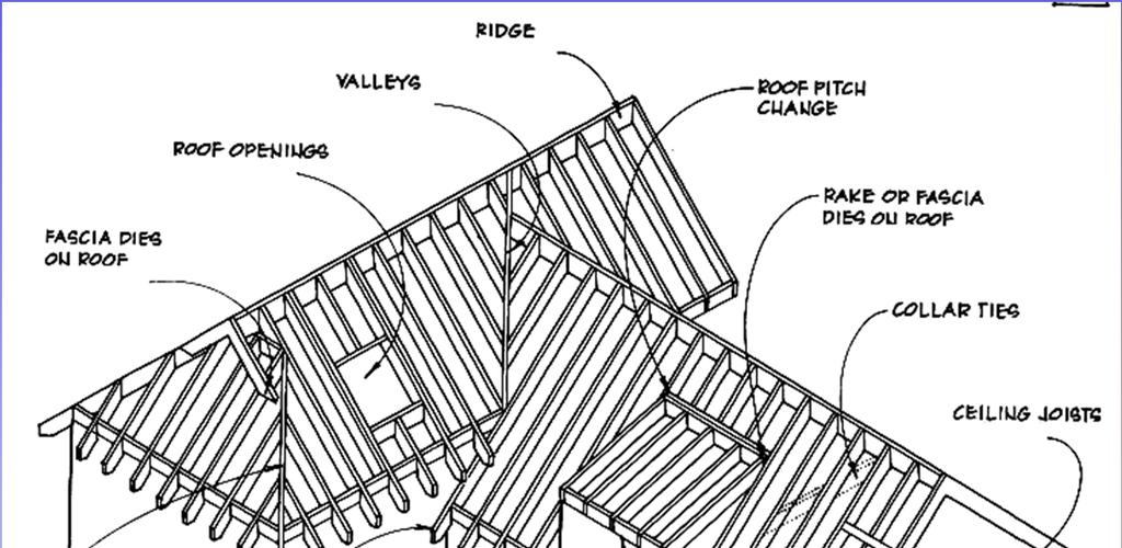 Roof Systems Roof Construction Roof parts Eave blocking A spacer block placed between the rafters or truss tails at the Eave
