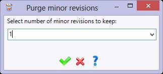 TopSolid Design Basics Exercise 14: The PDM Purging minor revisions A purge allows you to delete the unused minor revisions of a document