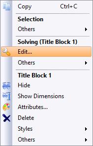 TopSolid Design Basics Exercise 15: Creating document templates You should end up with the following result: All information included in this title block is fixed.