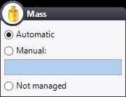 Open the Mass dialog, check the Automatic option, then click
