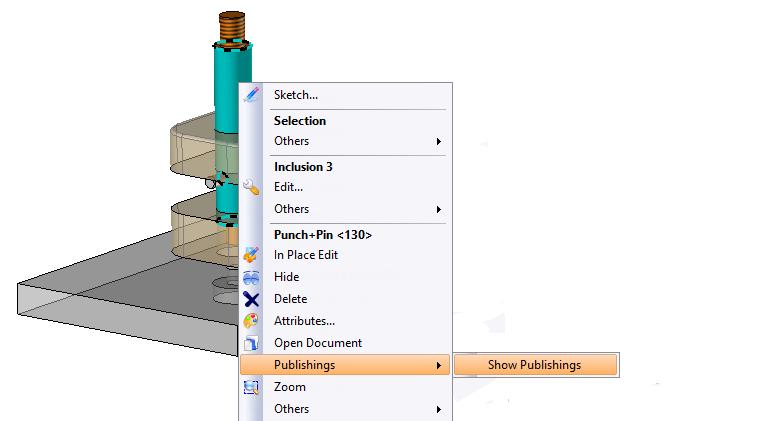 TopSolid Design Basics Exercise 13: The puncher Retrieving the publishing Make the assembly document The puncher current.