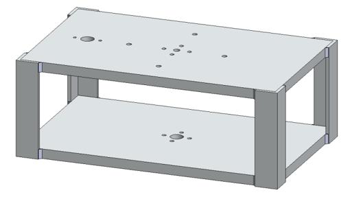 Proper alignment of the plates will be virtually impossible and often require some post machining or hand