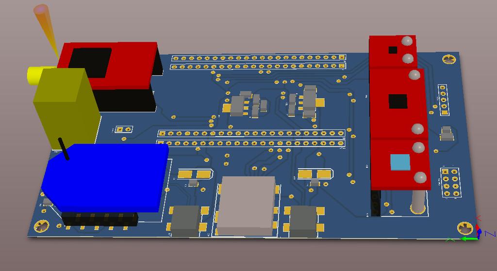 Page 12/14 PCB Overview: Two PCBs where designed for the electronics on board maintained all the sensors and sent back all the live telemetry while the other was in charge of all the actuation on the