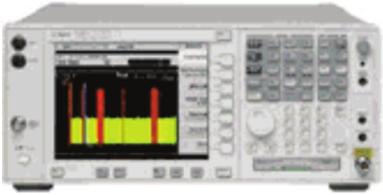 Signal analyzer 100 90 80 70 VSA Noise density Demod LTE Rx Throughput 60 50 40 30 20 BLER 10 0-2 -1.6-1.2-0.8-0.4 0 0.4 SNR (db) Figure 4. LTE throughput test results. ideal system performance.