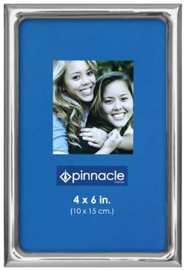 » Pinnacle Table Top Frames Frame with slim rounded profile Colour shiny silver 10 x 15 cm 13 x