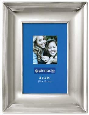 » Pinnacle Table Top Frames Frame with wide scoop Colour shiny silver 10 x 15 cm 13 x 18
