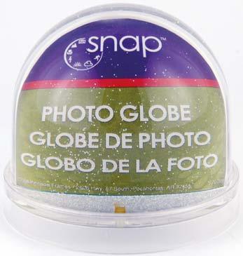 » Snap Photo Frames Glitter Photo Globe for two photos Colour