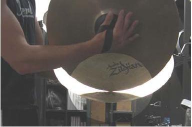 4 THE FLAM: The flam is a basic concept of our cymbal technique that is adopted from the worldrenown cymbal section of the Santa Clara Vanguard Drum & Bugle Corps.