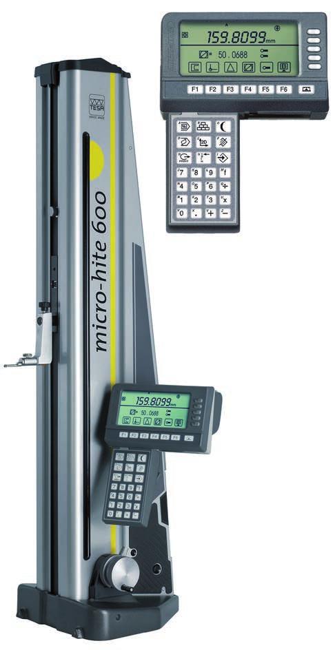 CASE STUDY TESA MICRO-HITE AN ALL-PURPOSE METROLOGY HEIGHT GAUGE TESA s MICRO-HITE electronic vertical height gauge is widely used for measuring precision parts in workshops or gauge rooms.