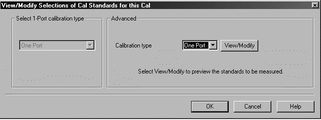 Click Next> Use dropdown menu to select DUT connectors. Selecting Modify Cal" will show steps in Figure 39.
