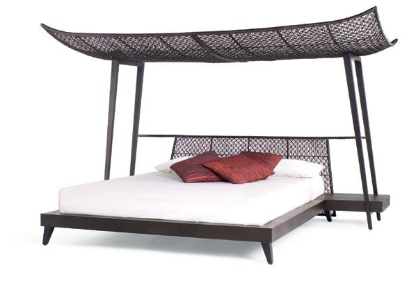 It inspired the shape of his renowned Lolah chair The Ima bed is a sanctuary inspired by ancient Oriental temples materials from the earth and using a frame that is built by hand using very minimal