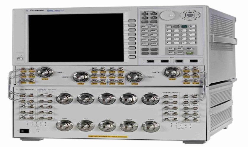 N5227A 67GHz PNA Network Analyzer Unsurpassed 67 GHz performance specifications: 110 db