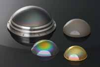 Symmetric-Concave Lenses, Mounted (Fused Silica) Suitable for DUV applications Two equal radii of curvature Surfaces uncoated Centering accuracy 4' Surface quality 3 x 0.16 Tole rances: Ø: ±0.