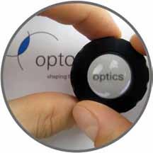 Focus-Variable Lenses from Optotune The focus-variable lenses from Optotune are manufactured from elastic polymers and have unique properties: the lens shape can be changed from convex to concave