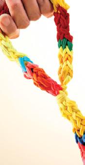 Get a Handle How do you get a handle on a cute & loopy jump rope? All you do is fold over ends and tie a knot!
