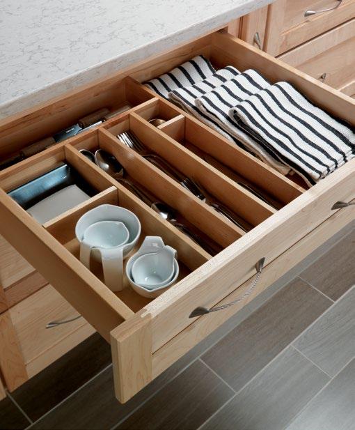 Frees up under-sink wastebasket space with the option to