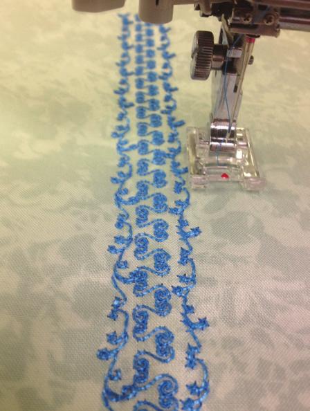 Notes: -Do not use the locking stitch or the thread cutter with heavier weight threads in the bobbin holder.