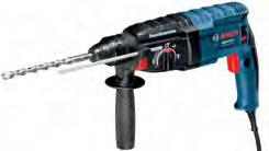 ..850 W Max. impact energy...3,2 J Impact rate at rated speed...0 4.000 bpm No Load speed...0 1300 rpm Toolholder...SDS-plus Drilling Ø in concrete with hammer drill bits...4 28 mm Max.