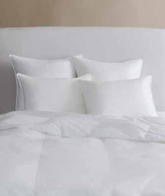 down WINDSOR DOWN COLLECTION PILLOWS STYLE # PRODUCT SIZE FILL CP* FEATHER AND DOWN PILLOW Cover Fabric: 100% Cotton, 230 TC Sateen Edging: Double needle stitch, German silk cording Fill: 50% Grey