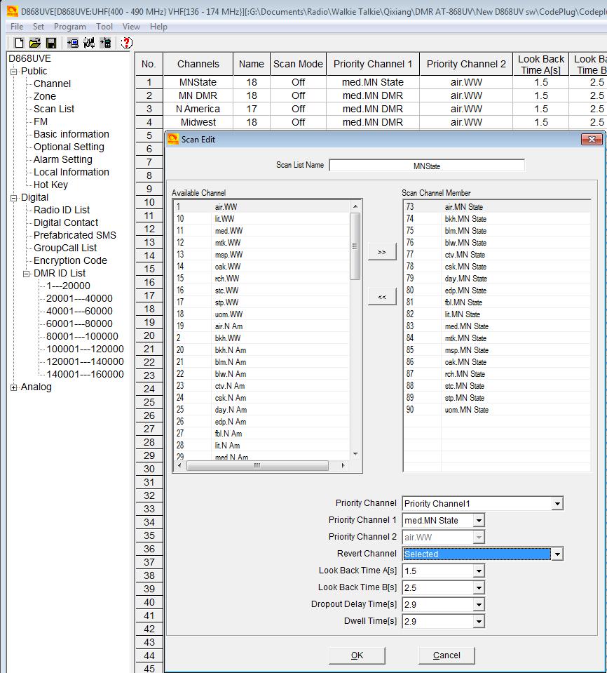STEP 4 - ZONE LIST CREATION Create a Zone name (that relates to the name of the scan list in the step above) and leave empty for the time being.