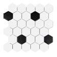 Basic Hexagon Glazed Ceramic Deco Tile GLAZED